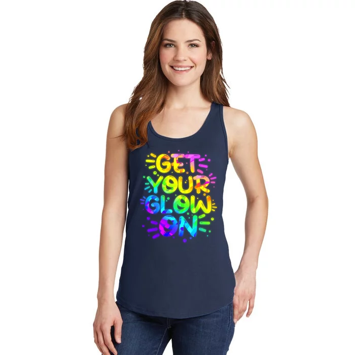 Get Your Glow On Ladies Essential Tank