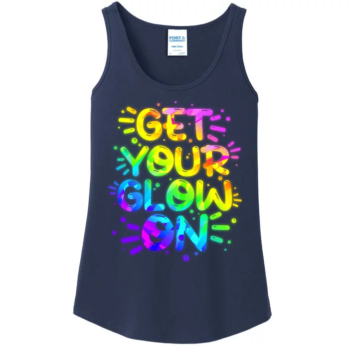 Get Your Glow On Ladies Essential Tank