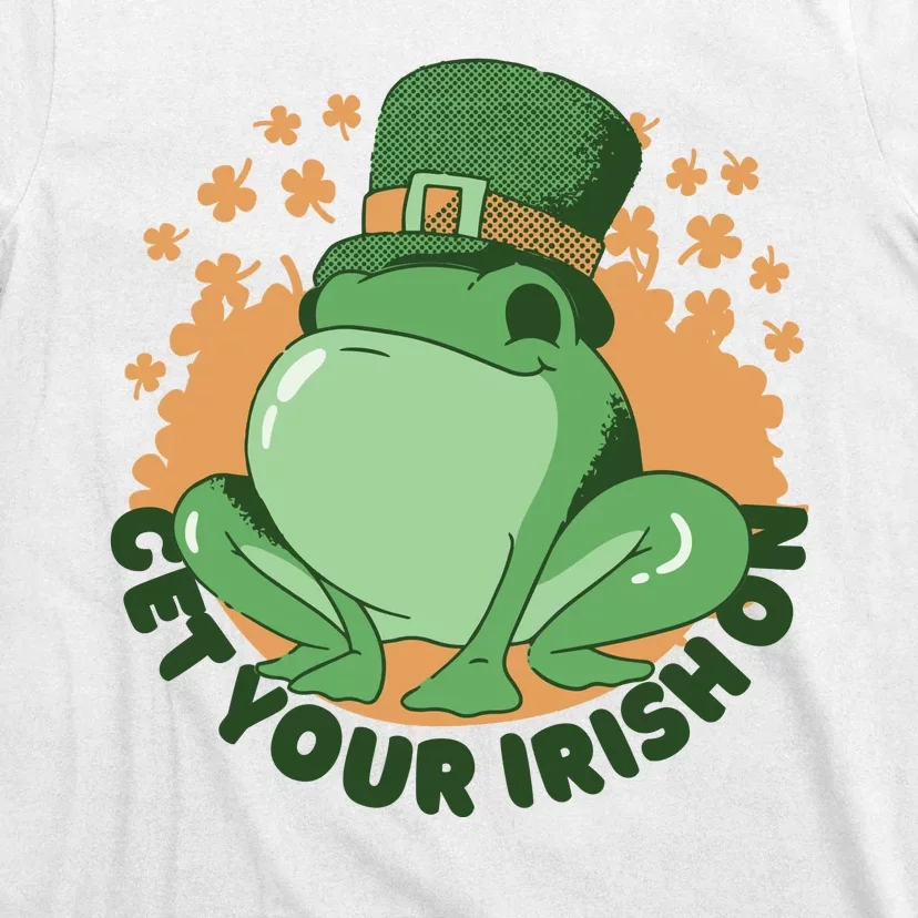 Get Your Irish On St Patricks Day Frog T-Shirt