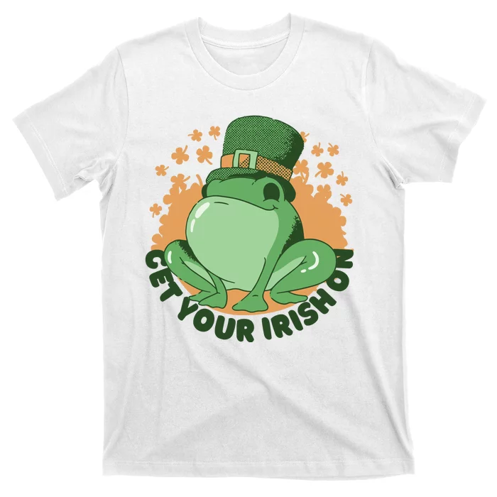 Get Your Irish On St Patricks Day Frog T-Shirt