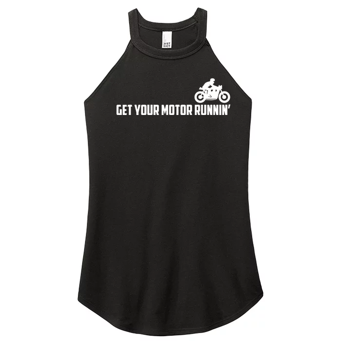 Get Your Motor Running Women’s Perfect Tri Rocker Tank