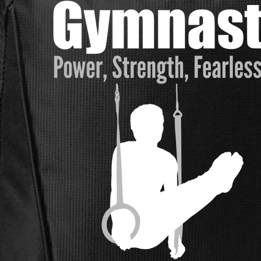 Gymnast Power Strength Fearless City Backpack