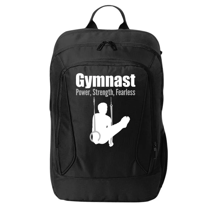 Gymnast Power Strength Fearless City Backpack