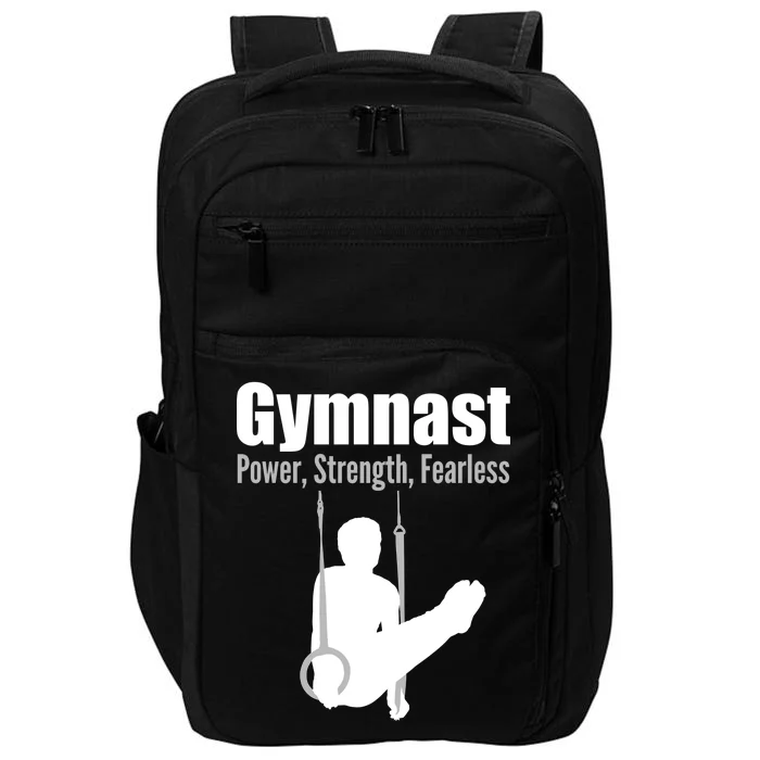 Gymnast Power Strength Fearless Impact Tech Backpack