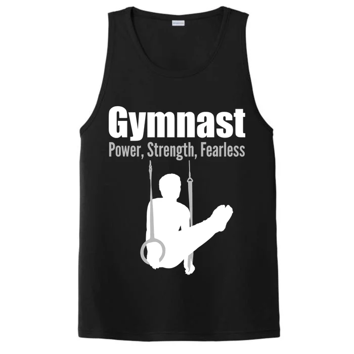 Gymnast Power Strength Fearless Performance Tank