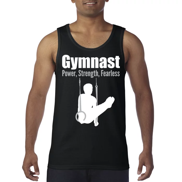 Gymnast Power Strength Fearless Tank Top