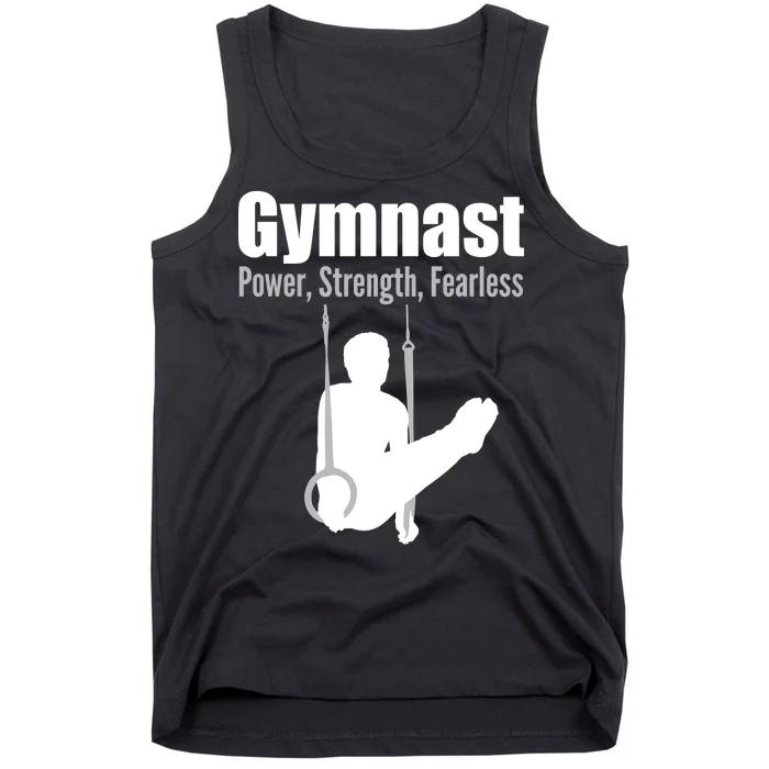 Gymnast Power Strength Fearless Tank Top