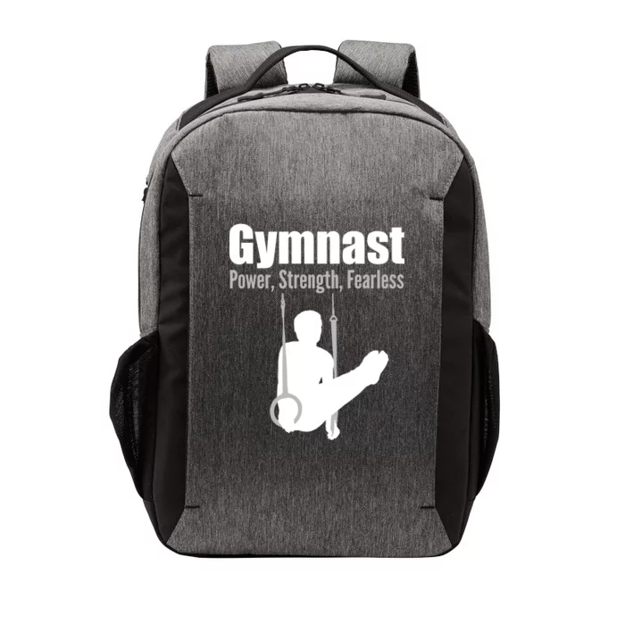 Gymnast Power Strength Fearless Vector Backpack