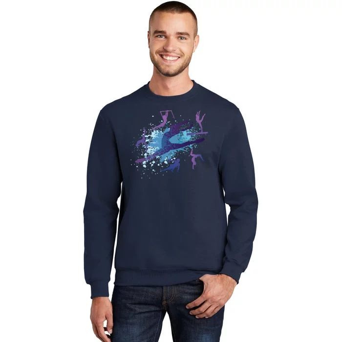 Gymnast Silhouettes Tall Sweatshirt