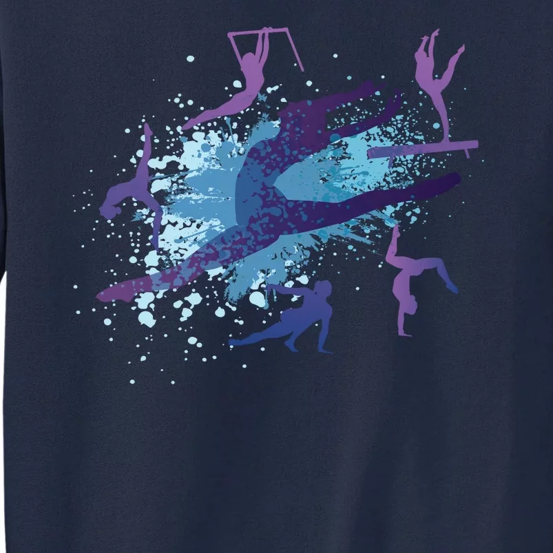 Gymnast Silhouettes Tall Sweatshirt