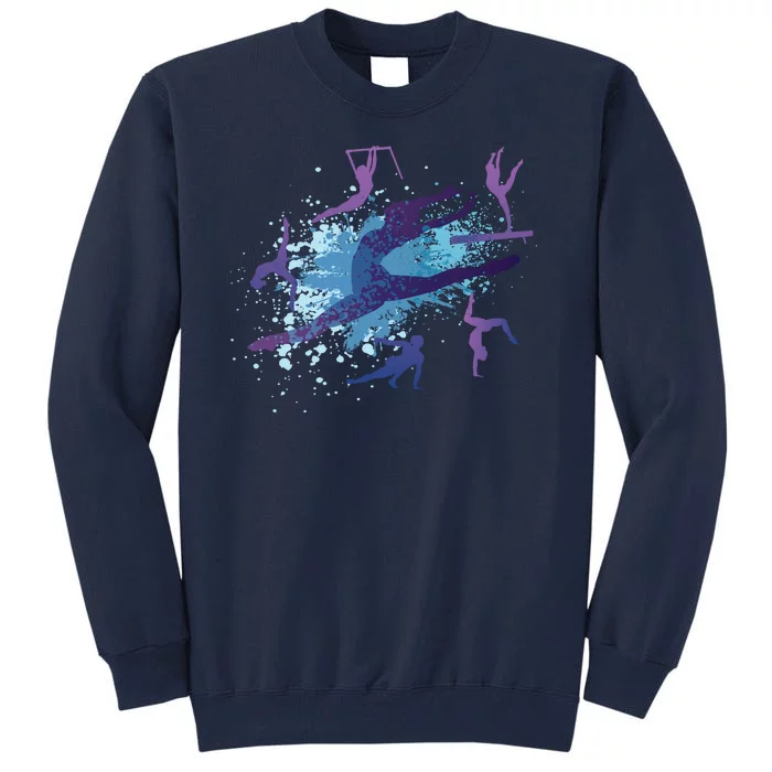 Gymnast Silhouettes Tall Sweatshirt