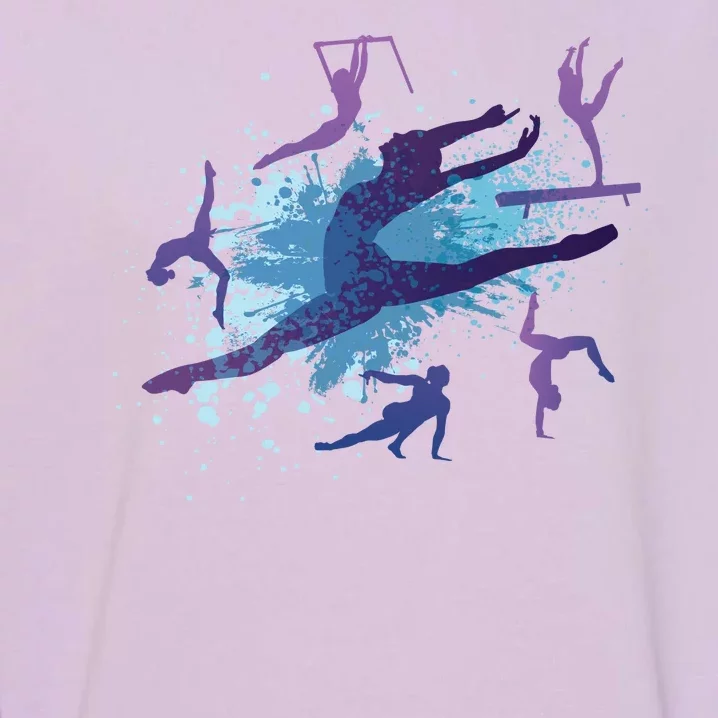 Gymnast Silhouettes Garment-Dyed Sweatshirt