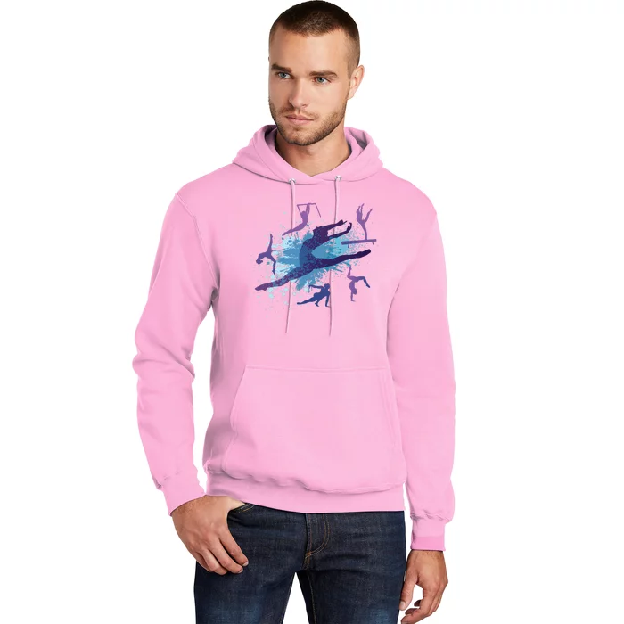 Gymnast Silhouettes Hoodie