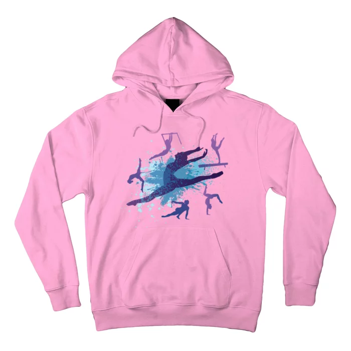 Gymnast Silhouettes Hoodie