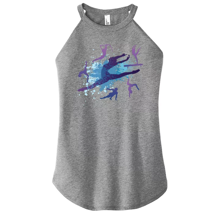 Gymnast Silhouettes Women’s Perfect Tri Rocker Tank