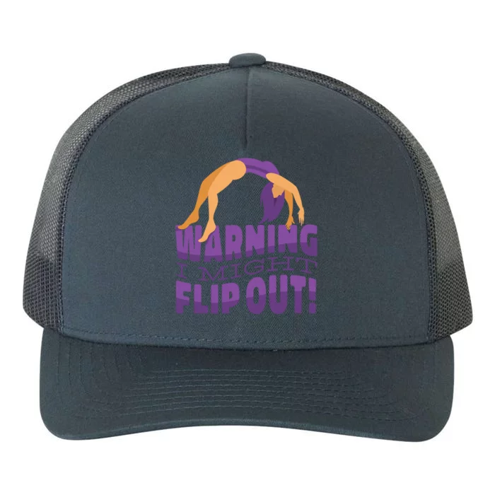 Gymnast Warning Yupoong Adult 5-Panel Trucker Hat