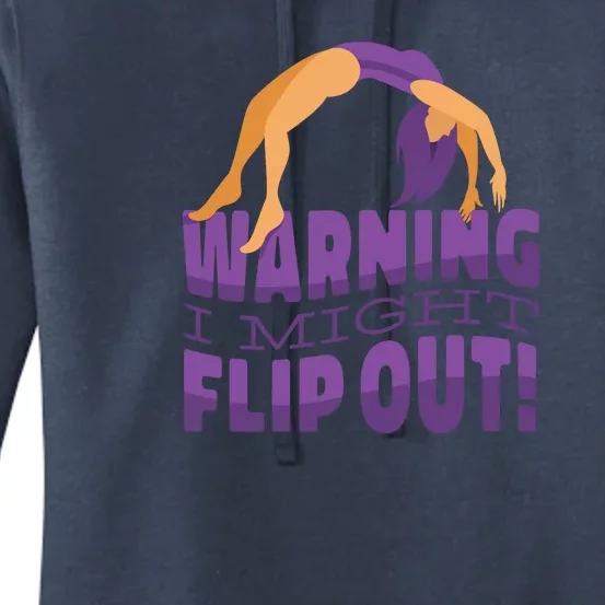 Gymnast Warning Women's Pullover Hoodie