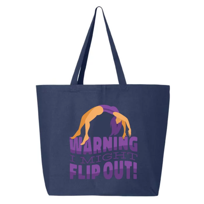 Gymnast Warning 25L Jumbo Tote