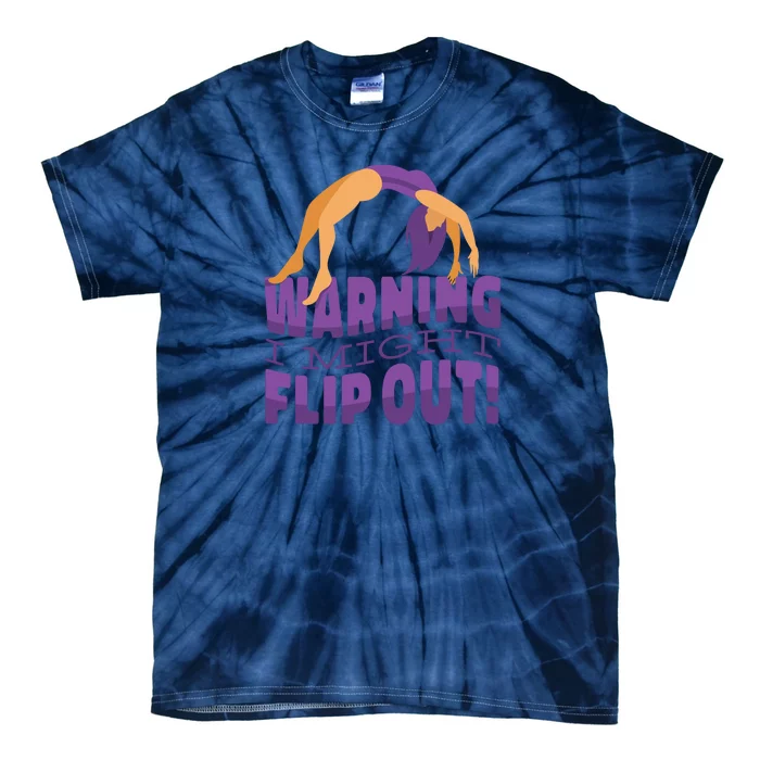 Gymnast Warning Tie-Dye T-Shirt