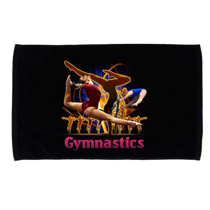 Gymnastics Logo Microfiber Hand Towel