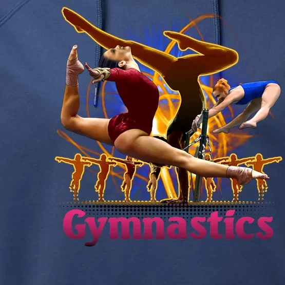 Gymnastics Logo Performance Fleece Hoodie