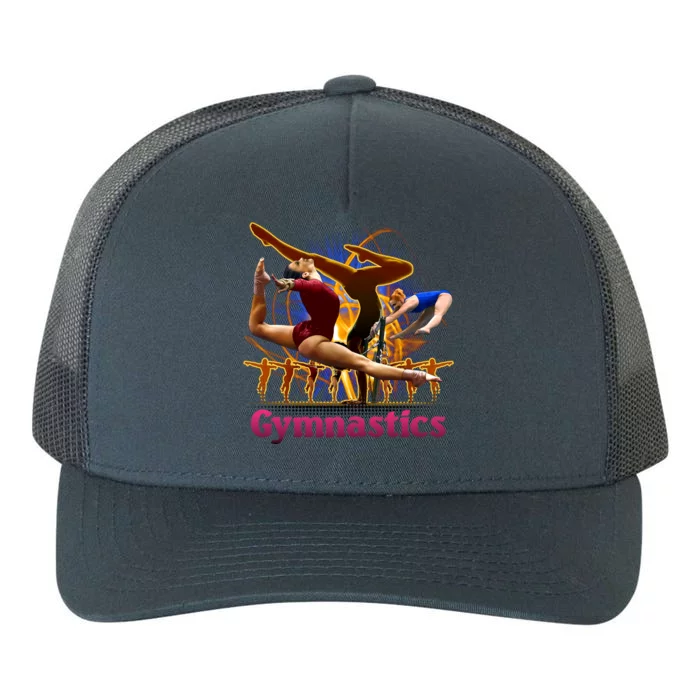 Gymnastics Logo Yupoong Adult 5-Panel Trucker Hat