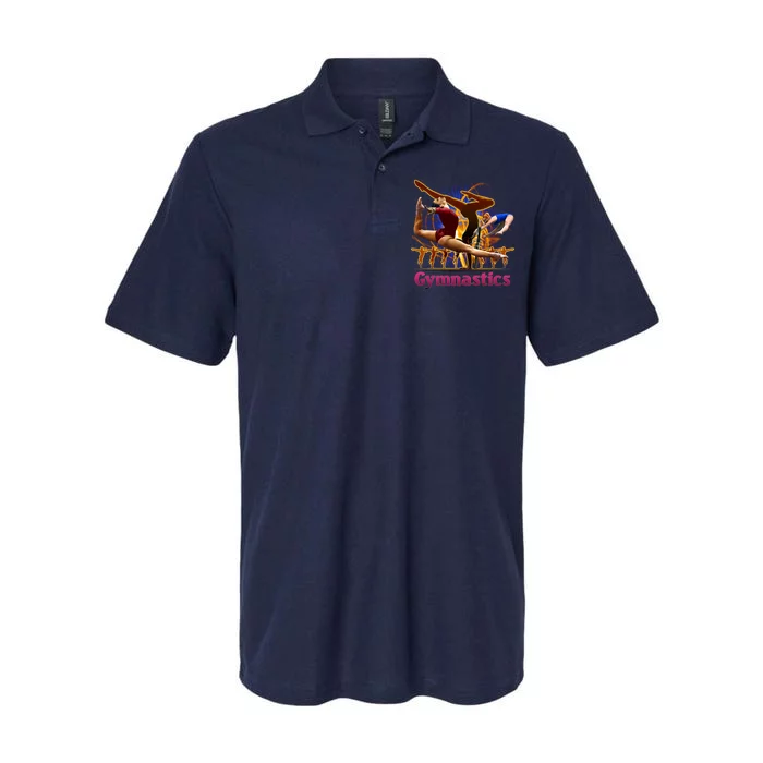 Gymnastics Logo Softstyle Adult Sport Polo