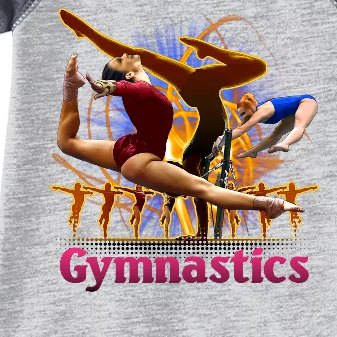 Gymnastics Logo Infant Baby Jersey Bodysuit