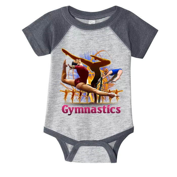 Gymnastics Logo Infant Baby Jersey Bodysuit