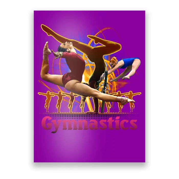 Gymnastics Logo Poster