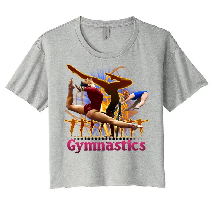 Gymnastics Logo Women's Crop Top Tee