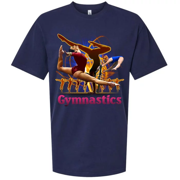 Gymnastics Logo Sueded Cloud Jersey T-Shirt