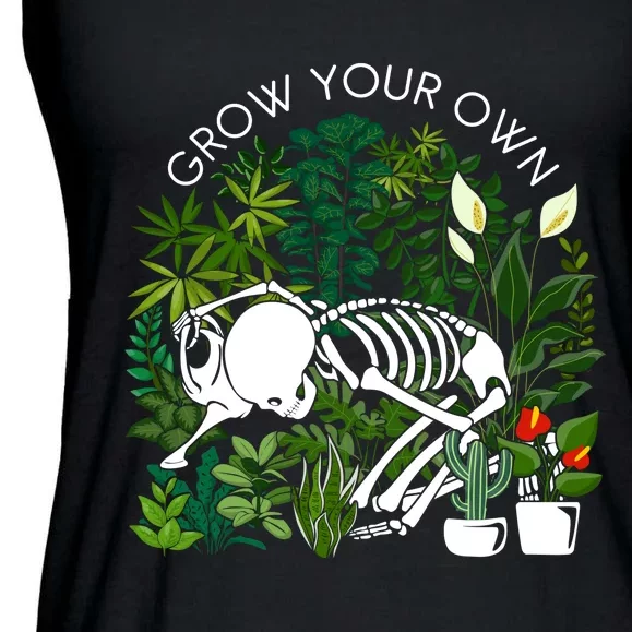 Grow Your Own Plants Lover Gifts Ladies Essential Flowy Tank