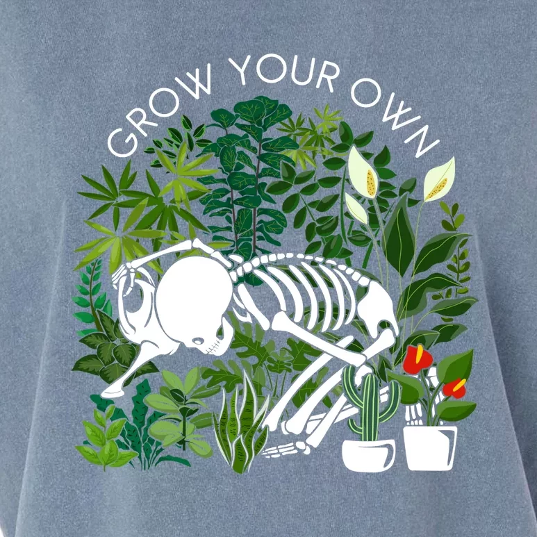 Grow Your Own Plants Lover Gifts Garment-Dyed Women's Muscle Tee