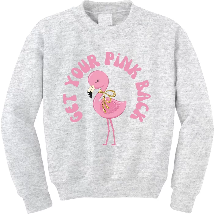 Get Your Pink Back Funny Kids Sweatshirt