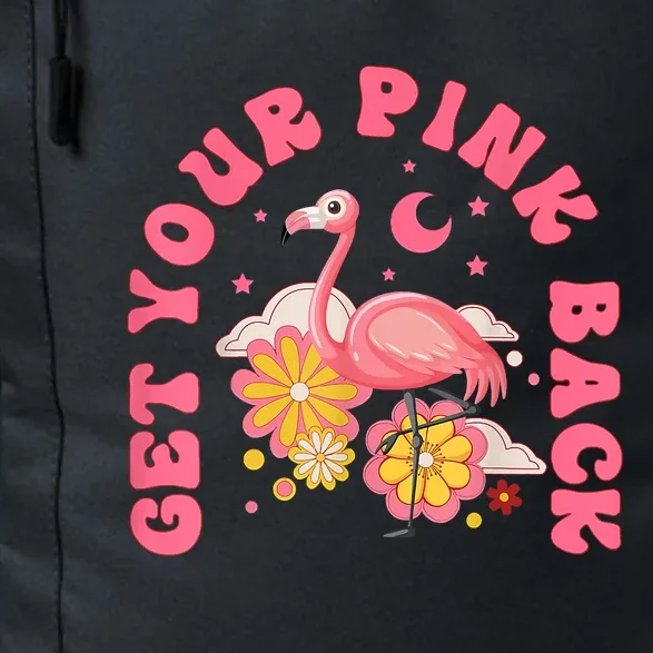 Get Your Pink Back Funny Flamingo Daily Commute Backpack