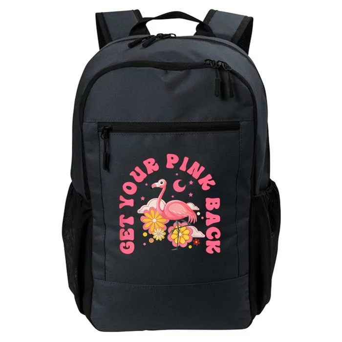 Get Your Pink Back Funny Flamingo Daily Commute Backpack