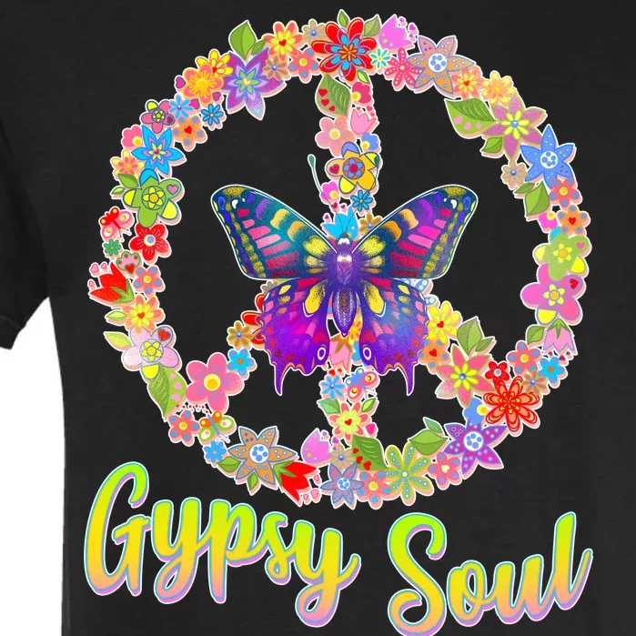 Gypsy Soul Flower Wreath Garment-Dyed Heavyweight T-Shirt