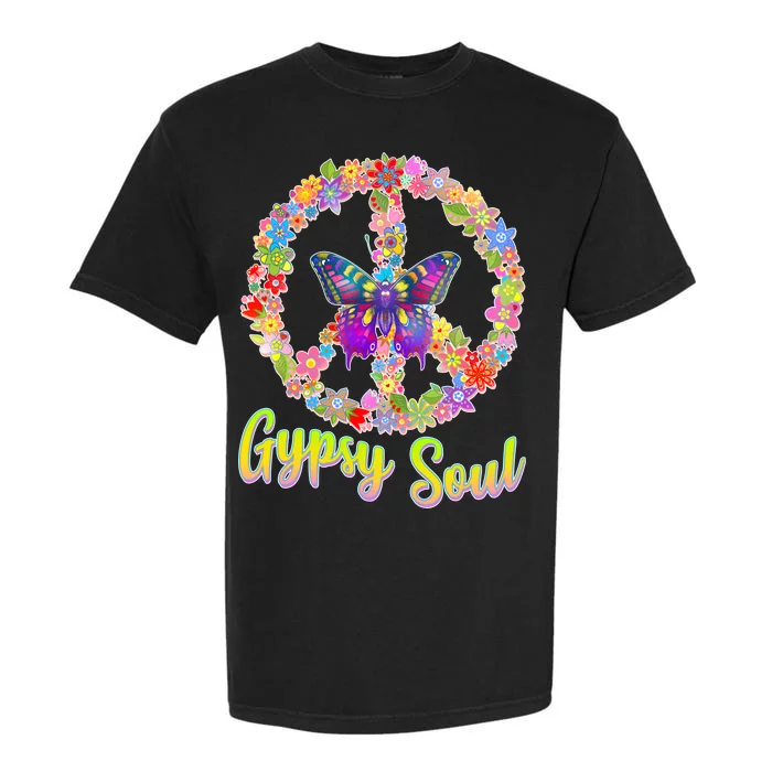 Gypsy Soul Flower Wreath Garment-Dyed Heavyweight T-Shirt