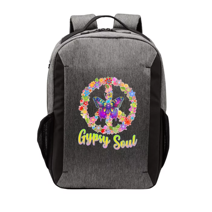 Gypsy Soul Flower Wreath Vector Backpack