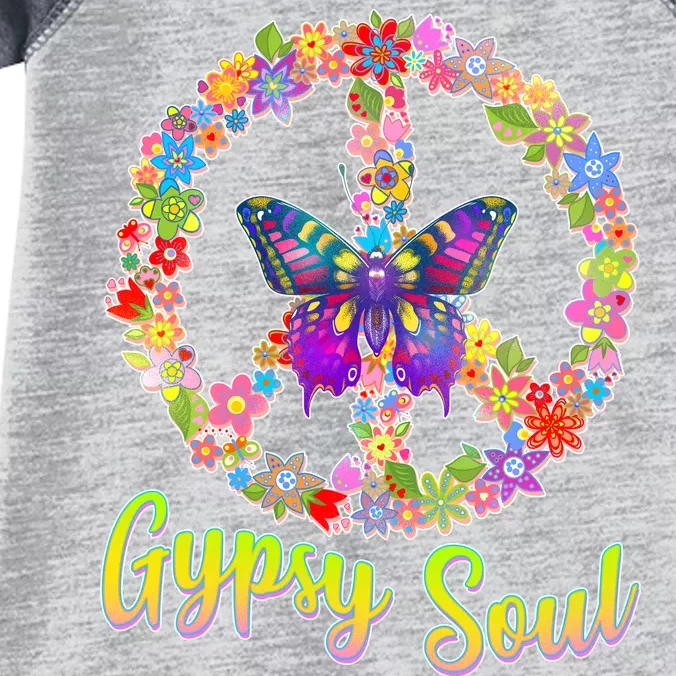 Gypsy Soul Flower Wreath Infant Baby Jersey Bodysuit