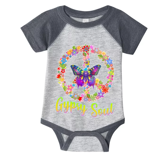 Gypsy Soul Flower Wreath Infant Baby Jersey Bodysuit