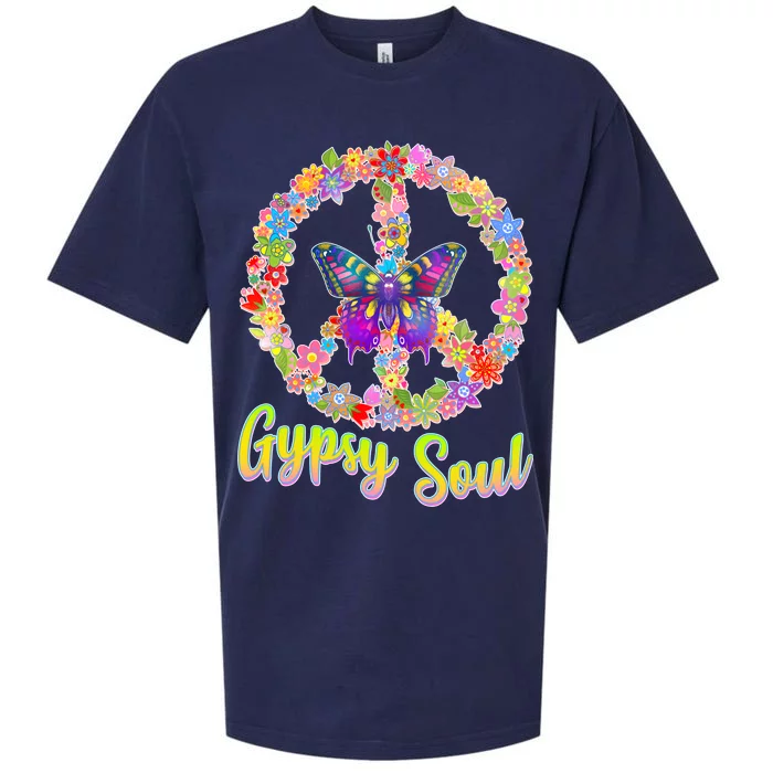 Gypsy Soul Flower Wreath Sueded Cloud Jersey T-Shirt