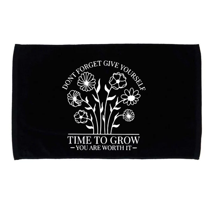 Give Yourself Time Cut Files For Cricut Self Love Microfiber Hand Towel