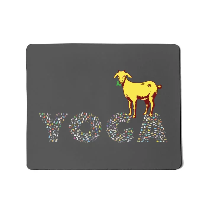 Goat Yoga T For Women Men Mousepad