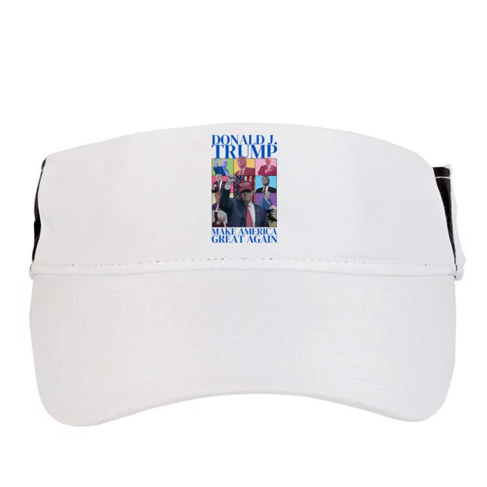 Get Your Trump Eraa Funny Trump Eras Adult Drive Performance Visor