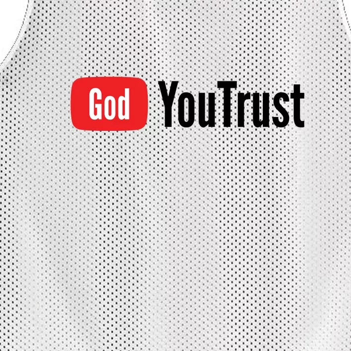 God You Trust Mesh Reversible Basketball Jersey Tank