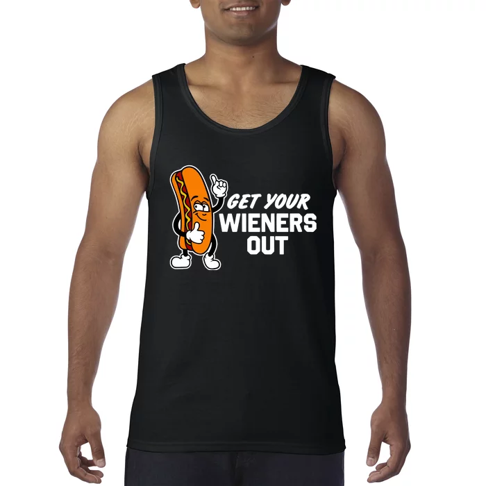 Get Your Wieners Out Tank Top