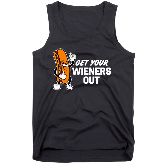 Get Your Wieners Out Tank Top