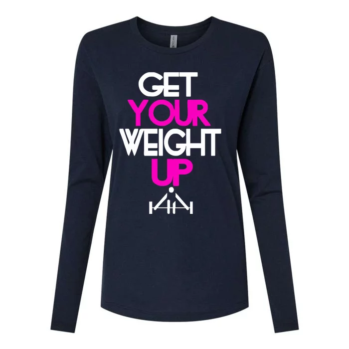 Get Your Weight Up Womens Cotton Relaxed Long Sleeve T-Shirt